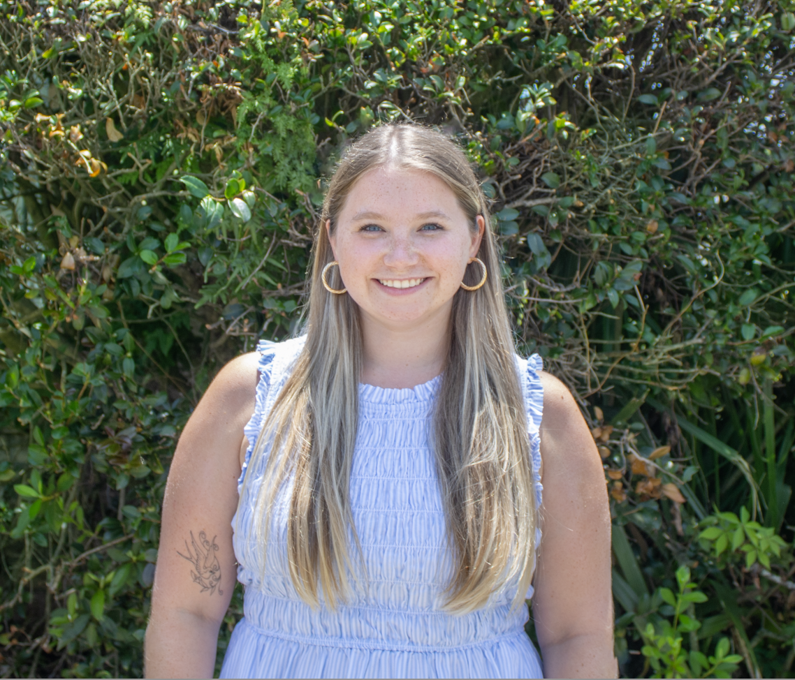 Staff member Grace Bennett